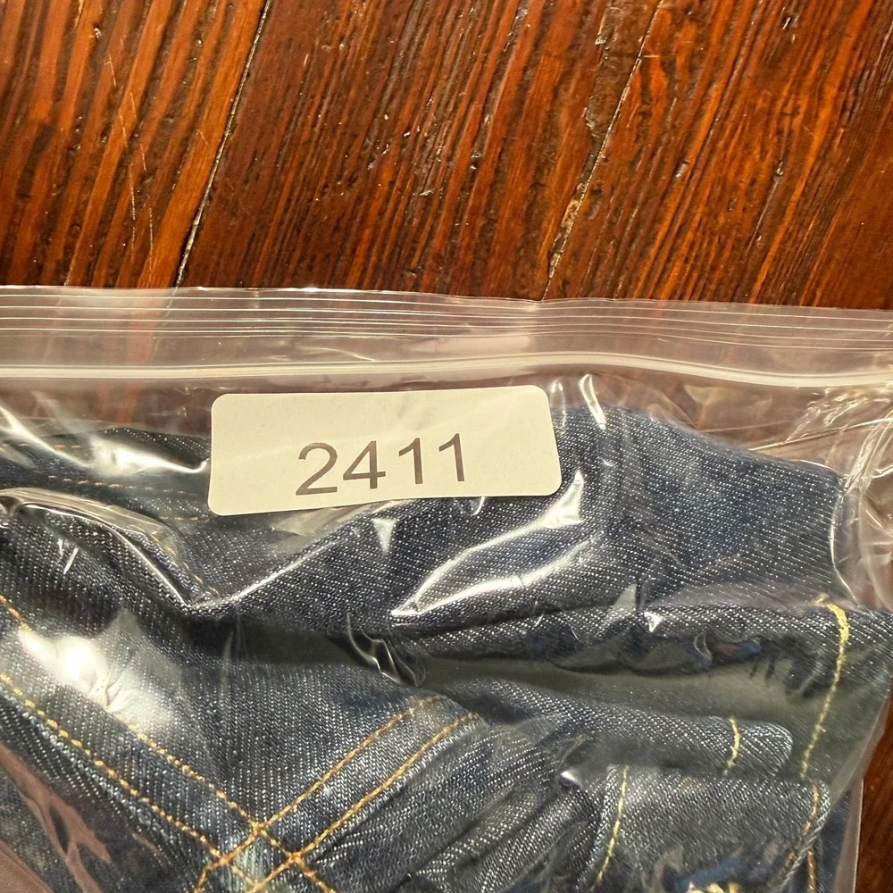 Vintage Polo Ralph Lauren Vintage 67 Jeans Mens 36x30 Blue‎ Dark Wash Whiskers